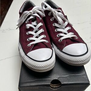 Converse Maroon Low-Top Sneakers